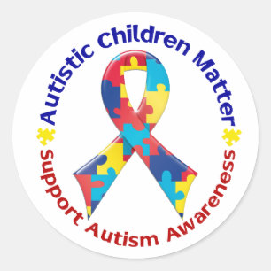 Adesivo Consciência do autismo