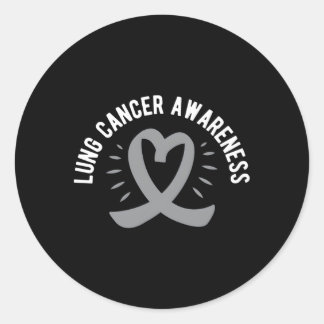 Adesivo Consciência do Cancer pulmonar