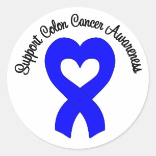 Adesivo Consciência do cancro do cólon do apoio