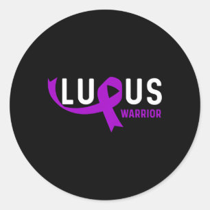 Adesivo Consciência Lupus Warrior