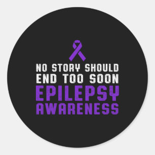 Adesivo Consciencialização da Epilepsia Ritmo Divertido Gu