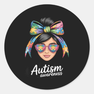 Adesivo Consciencialização do autismo autista