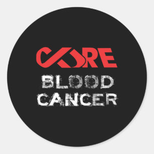 Adesivo Conscientização da cura do cancro do sangue