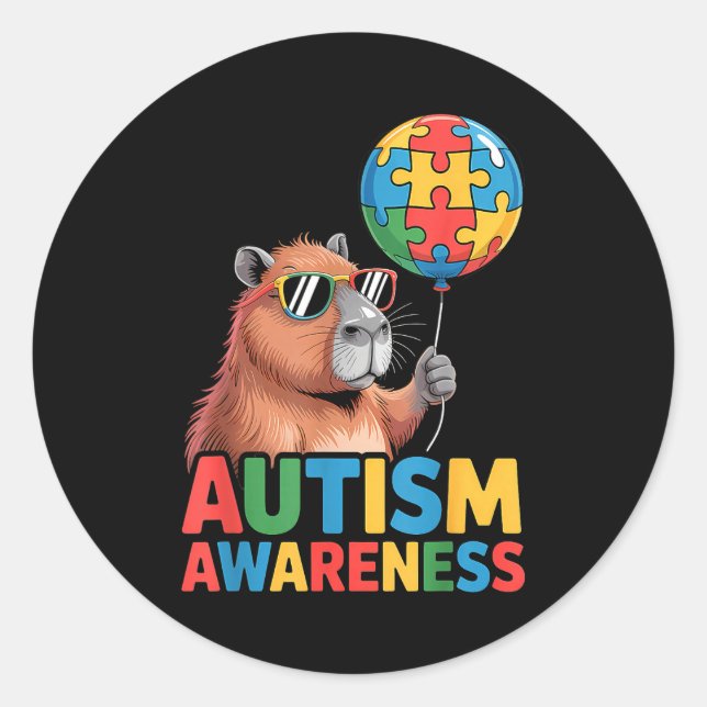Adesivo Conscientização do autismo  (Frente)