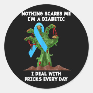 Adesivo Conscientização do Diabetes Tipo 1 T1d Diabético E