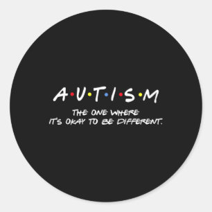 Adesivo Conscientização sobre Autismo - Aquele Onde É Okay