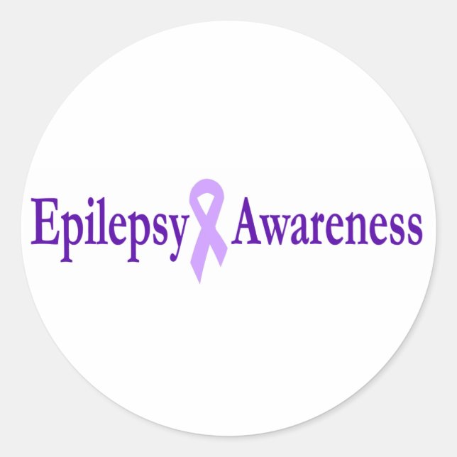 Adesivo conscientização sobre epilepsia (Frente)