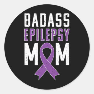 Adesivo Conscientização sobre Epilepsia pela Mãe de Epilep