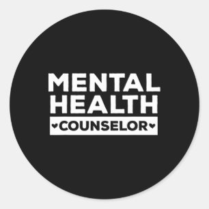 Adesivo Conselheiro de Saúde Mental - Terapêutica Mental