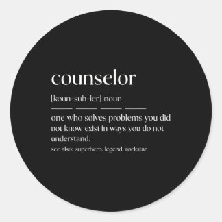 Adesivo Conselheiro Engraçado Substantivo Conselheiro de S