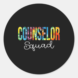 Adesivo Conselheiro Esquadrão Tie Dye Apreciação Dia De Vo