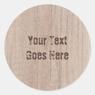 Adesivo Conselho de Madeira Castanho com aparência Modelo-