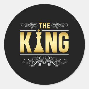 Adesivo Conselho de Xadrez  King Checkmate Presente de Con