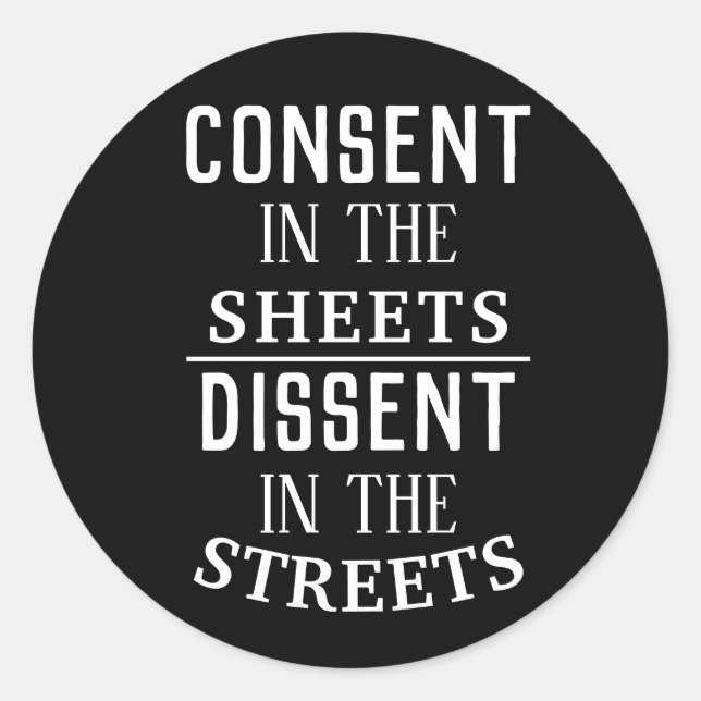 Adesivo Consentimento nas folhas (Frente)