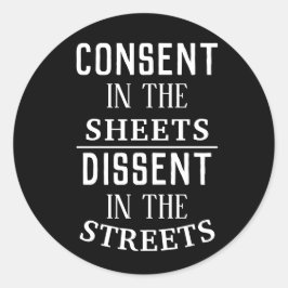 Adesivo Consentimento nas folhas