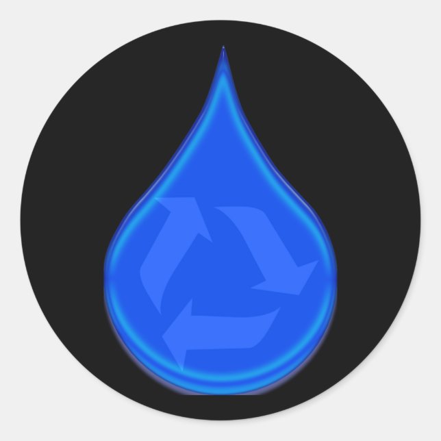 Adesivo Conservar e Salvar Água (Frente)