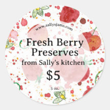 Conservas Frescas De Berry Da Cozinha De Jar