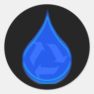 Adesivo Conserve e salvar a água