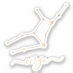 Adesivo Constelação de Virgem