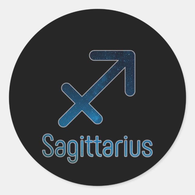 Adesivo Constelação Sagittarius - Galáxia (Frente)