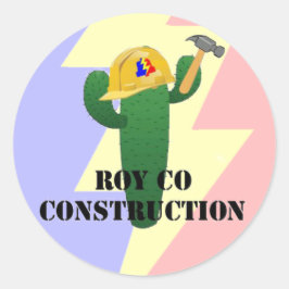 Adesivo Construção de Royco