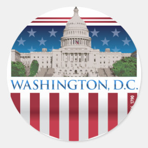 Adesivo Construção do Capitólio - Washington DC
