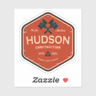 Adesivo Construção Hudson