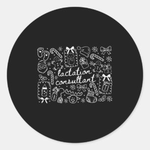 Adesivo Consultora de Lactação Groovy Coquette Amamentação