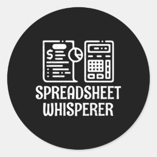 Adesivo Conta Contabilística Cpa do Spreadsheet Whisperer