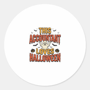 Adesivo Contador de Halloween Camisa Vintage Fantasma Desi