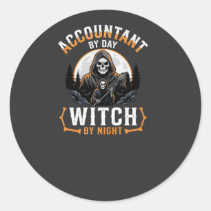 Adesivo Contador de Halloween por Dia Bruxa por Noite Desi
