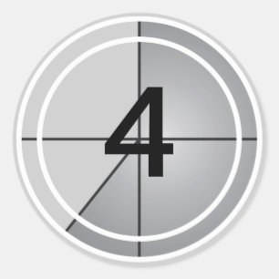 Adesivo Contagem de Filmes
