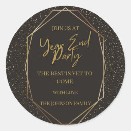 Adesivo Contagem regressiva para 2025: Celebrar o Ano Novo