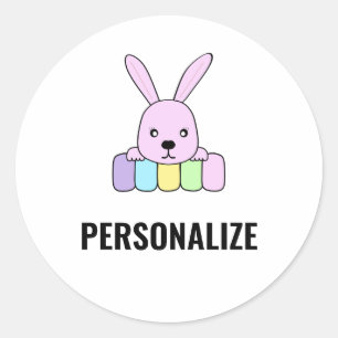 Adesivo Contemporâneo, simplificado, elegante e editável