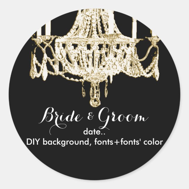 Adesivo Contexto de candelabro/DIY do império PixDezines (Frente)