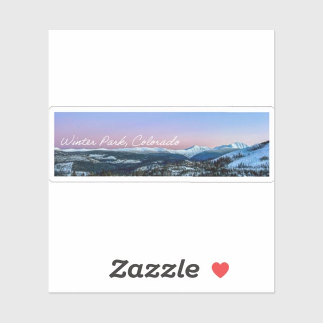 Adesivo Continental Divide Custom-Cut Vinyl Sticker (Folha)