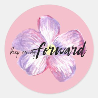 Adesivo Continue a mover-se para a frente