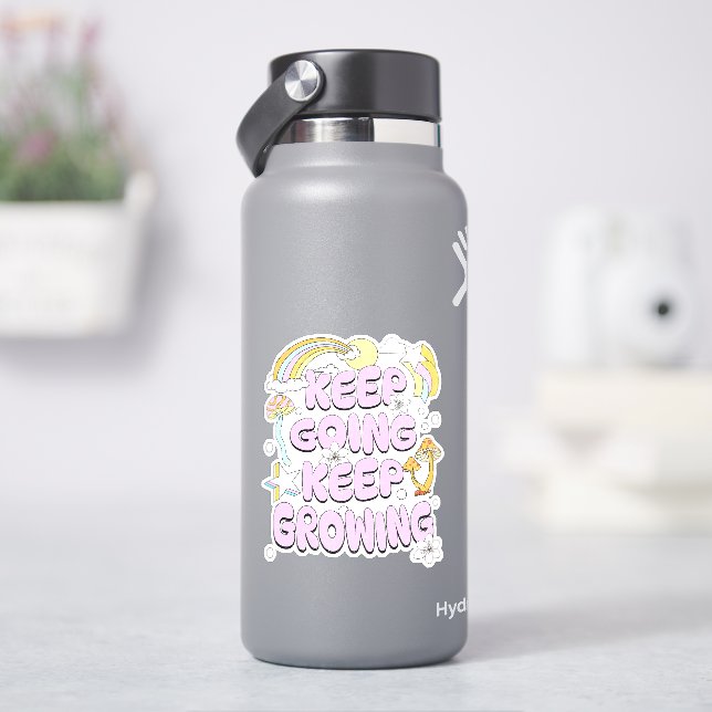 Adesivo Continue crescendo (HidroFlask)
