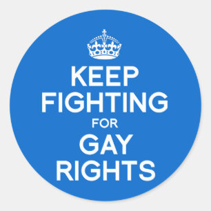 ADESIVO CONTINUE LUITANDO PELOS DIREITOS GAYS