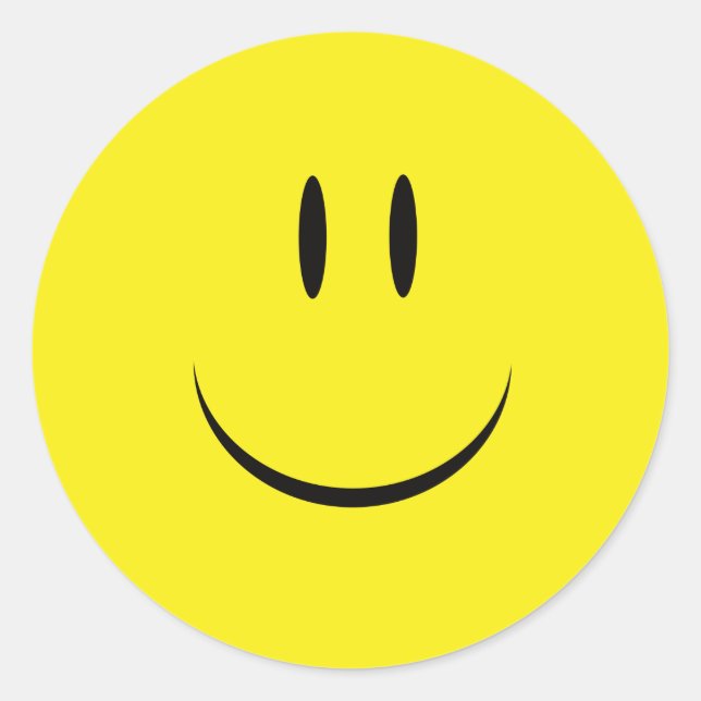 Adesivo Continue sorrindo de saúde feliz (Frente)