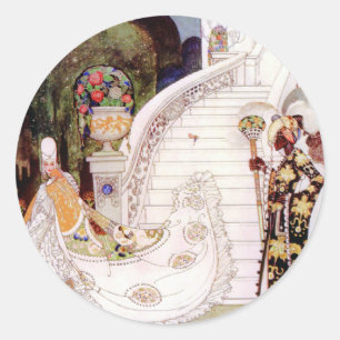 Adesivo Conto de fadas de Cinderella de Kay Nielsen