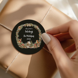 Adesivo Conto de Natal Caprichoso da Floresta