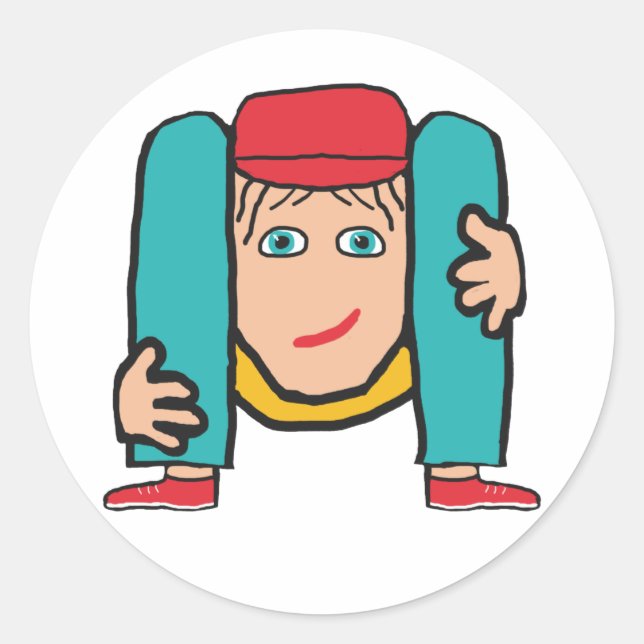 Adesivo Contorcionista (Frente)