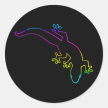 Contorno de várias cores do GECKO