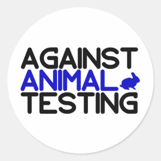 Adesivo Contra testes em animais