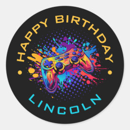 Adesivo Controlador de Jogo de Vídeo de Nível Superior