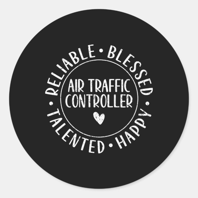 Adesivo Controlador de tráfego aéreo (Frente)