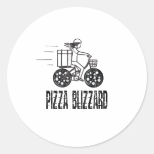 Adesivo Controlador de Transporte de Bike Pizza Blizzard