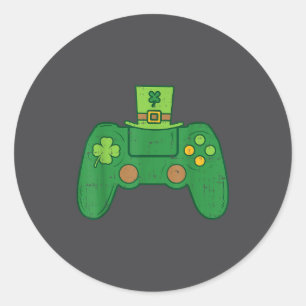 Adesivo Controlador de Video Game Rapazes Jogadores Irland