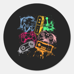 Adesivo Controladores de Console de Jogos de Vídeo - Arco 